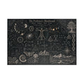 The Professor's Blackboard Jigsaw Puzzle | Vintage Science, Astronomy & Mathematical Illustrations