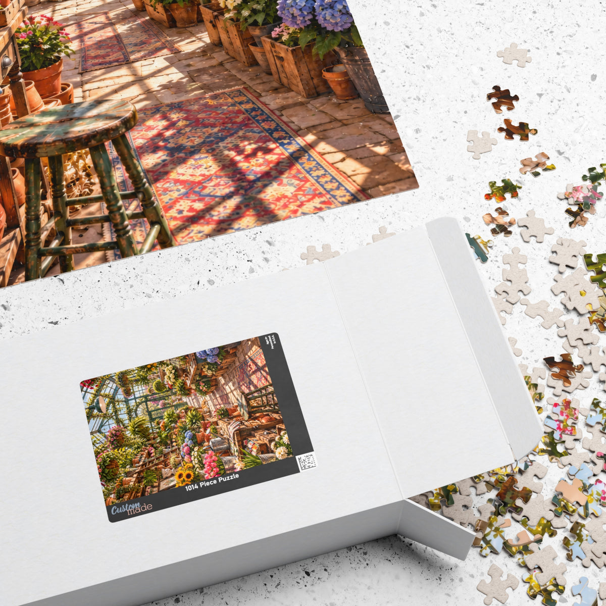 The Secret Greenhouse | 1014-Piece Botanical Jigsaw Puzzle
