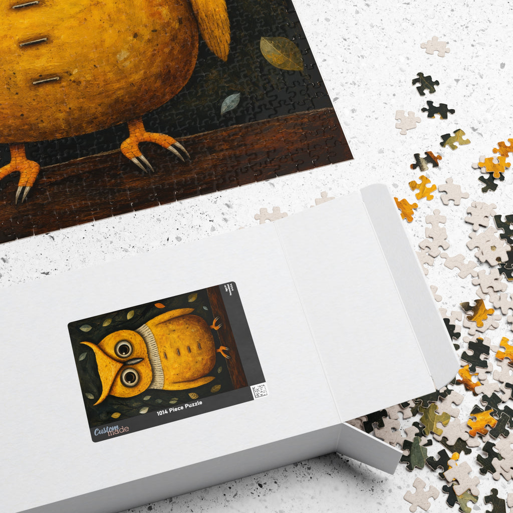 Professor Hootsworth the Owl | The Distinguished Animal Society | 1,014-Piece Adult Jigsaw Puzzle