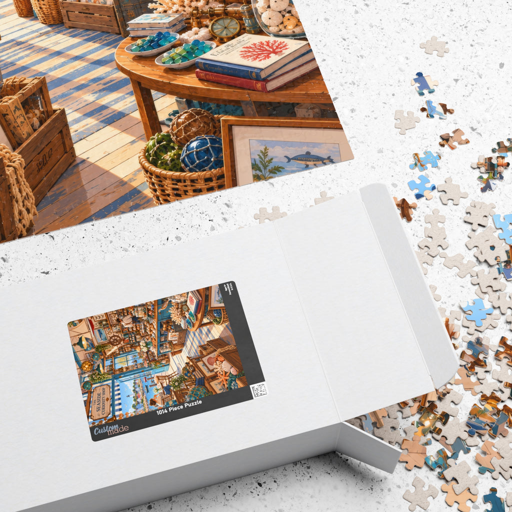 The Seaside Curiosity Shop Jigsaw Puzzle | Coastal Treasure Shop