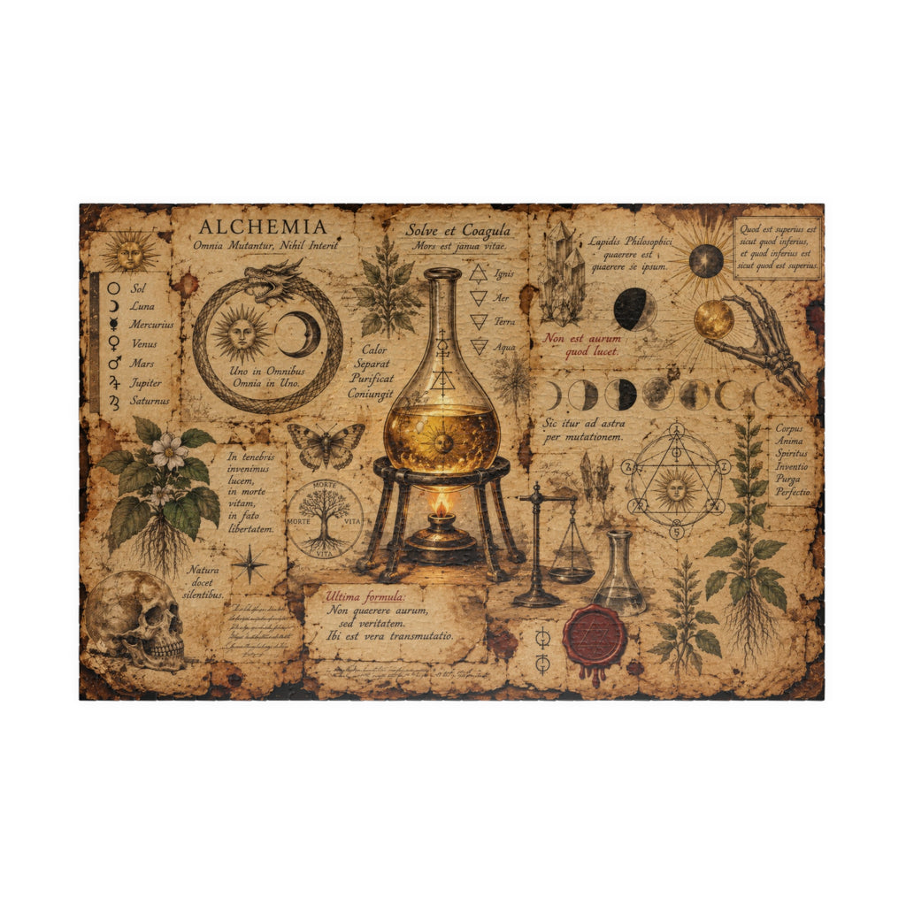 The Alchemist's Archive | Vintage Alchemy & Apothecary Jigsaw Puzzle