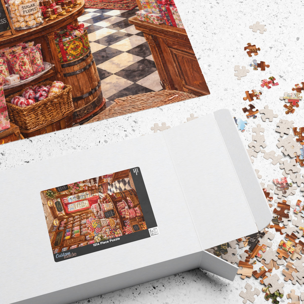 The Old-Fashioned Sweet Shop | Vintage Candy Store Jigsaw Puzzle | 1,014 Pieces