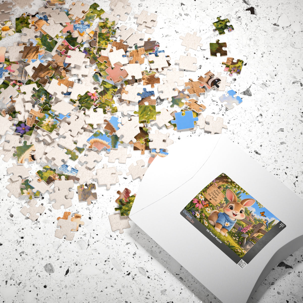 Little Bunny Garden Kids Puzzle | Ages 3–5 | 110 Pieces