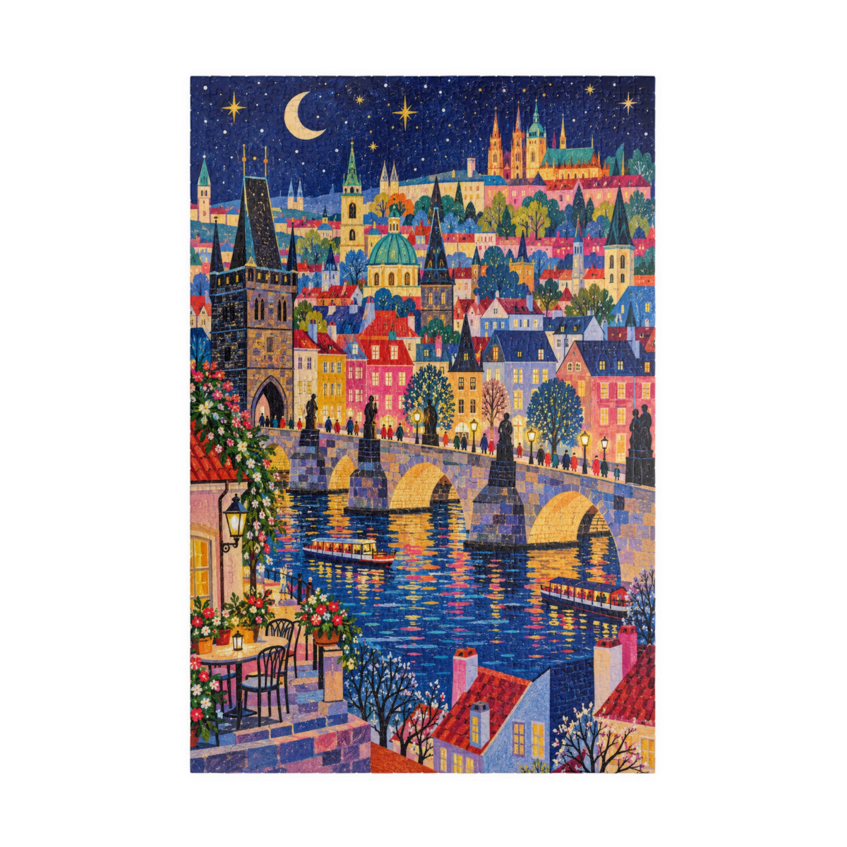 Starlight on the River Jigsaw Puzzle | 1,014 Pieces