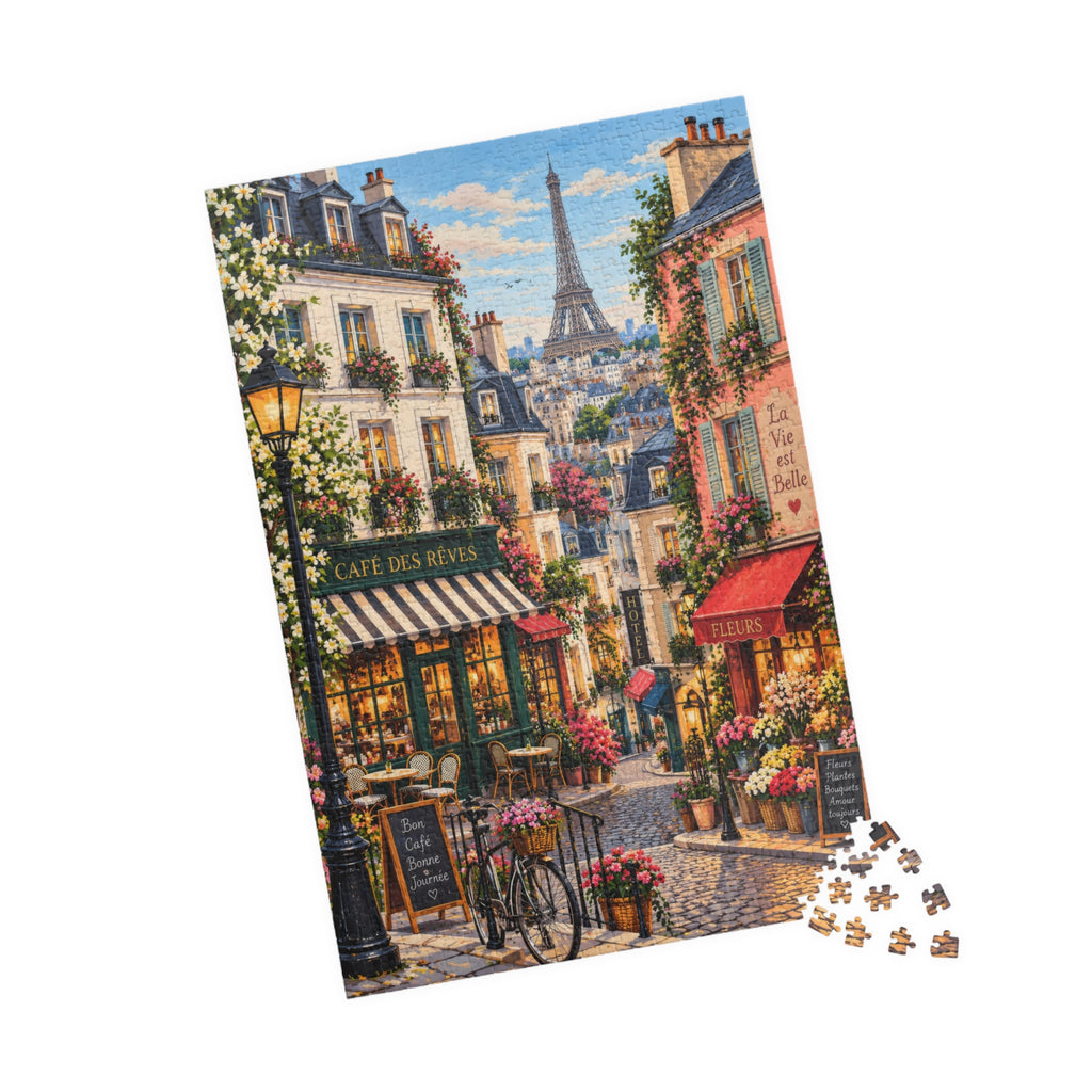 Paris Street Café Adult Jigsaw Puzzle | 1,014 Pieces