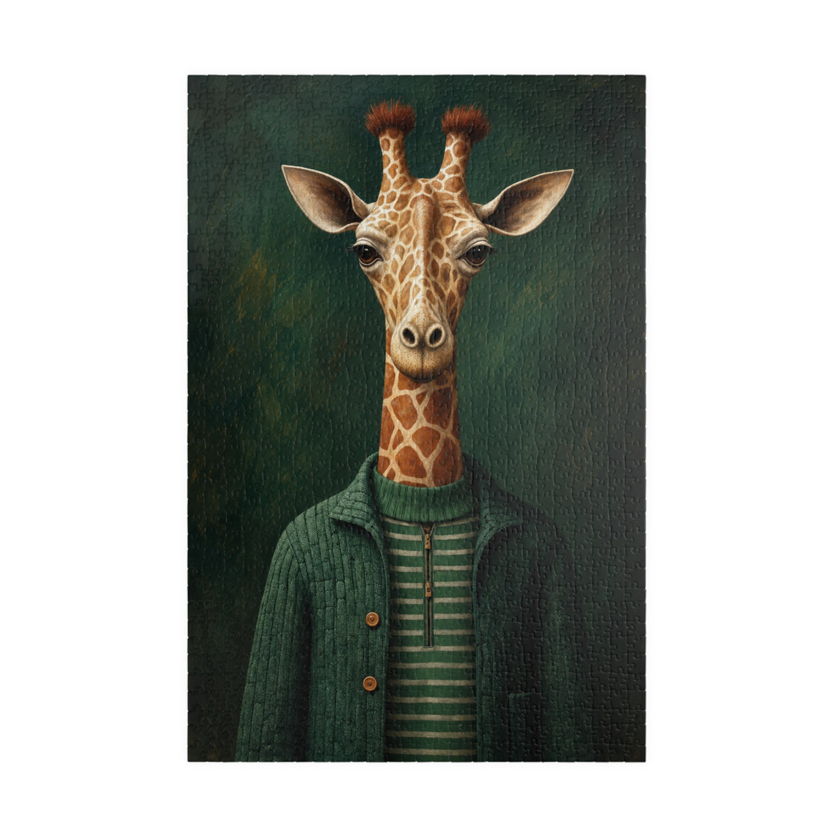 Mr. Tallis the Giraffe | The Distinguished Animal Society | 1,014-Piece Adult Jigsaw Puzzle