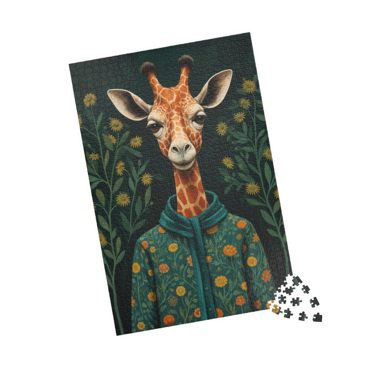 Miss Marigold the Giraffe | The Distinguished Animal Society | 1,014-Piece Adult Jigsaw Puzzle
