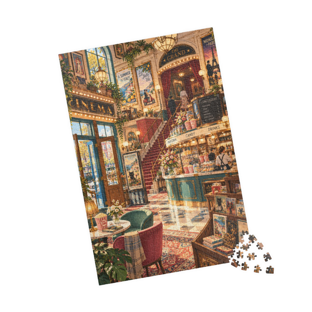Saturday Matinee | Retro Cinema 1014-Piece Jigsaw Puzzle