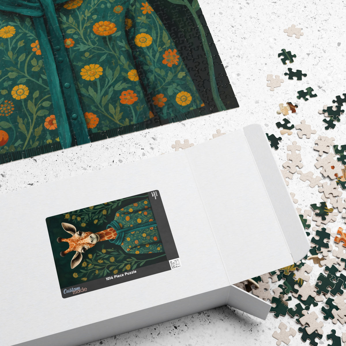 Miss Marigold the Giraffe | The Distinguished Animal Society | 1,014-Piece Adult Jigsaw Puzzle