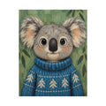 Koala in a Blue Sweater Kids Puzzle | The Cozy Critter Club | 252 Pieces